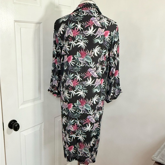 New POL Floral Print Duster Jacket - Picture 4 of 5
